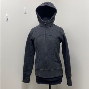 Lulu lemon scuba hoodie grey silver fleck 6